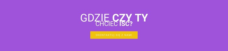 Kolorowy nagłówek i przycisk Szablony do tworzenia witryn internetowych