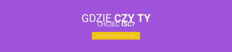 Kolorowy nagłówek i przycisk Szablon witryny sieci Web