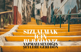 Yeni Şehirler Keşfetmek Için HTML Açılış Sayfası