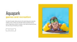 Aquapark Hry A Rekreace - HTML File Creator