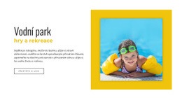 Aquapark Hry A Rekreace – Šablona HTML A CSS