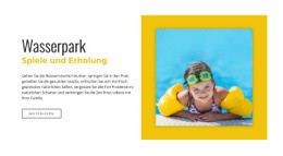 Aquapark Spiele Und Erholung - Fantastische Vorlage Erstellen