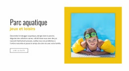 Jeux Et Loisirs Aquapark - Conception De Sites Web De Téléchargement Gratuit