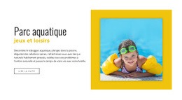 Jeux Et Loisirs Aquapark - Créateur De Site