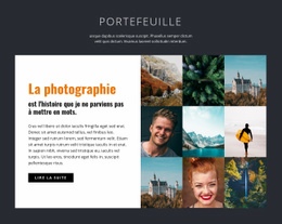 Portfolio De Photographie Professionnelle - Concepteur De Pages De Destination