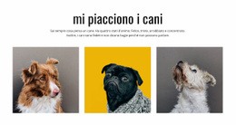 Galleria Cani - Modello Di Pagina HTML5
