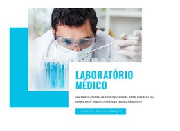 Laboratório Médico E De Ciências - Modelo De Site Gratuito