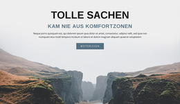 Verbinde Dich Mit Der Welt – Fertiges Website-Design