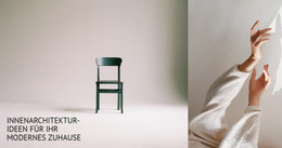 Neue Designideen – Responsive Website-Vorlage