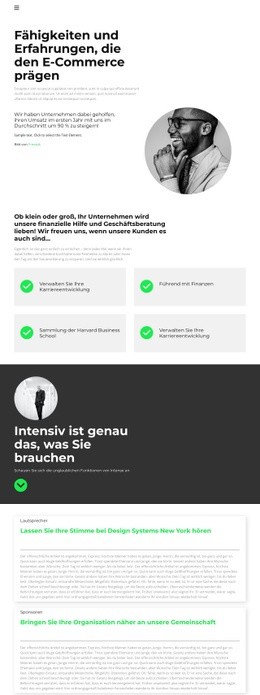 Versprechen Gemacht, Versprechen Gehalten - Persönliche Website-Vorlage