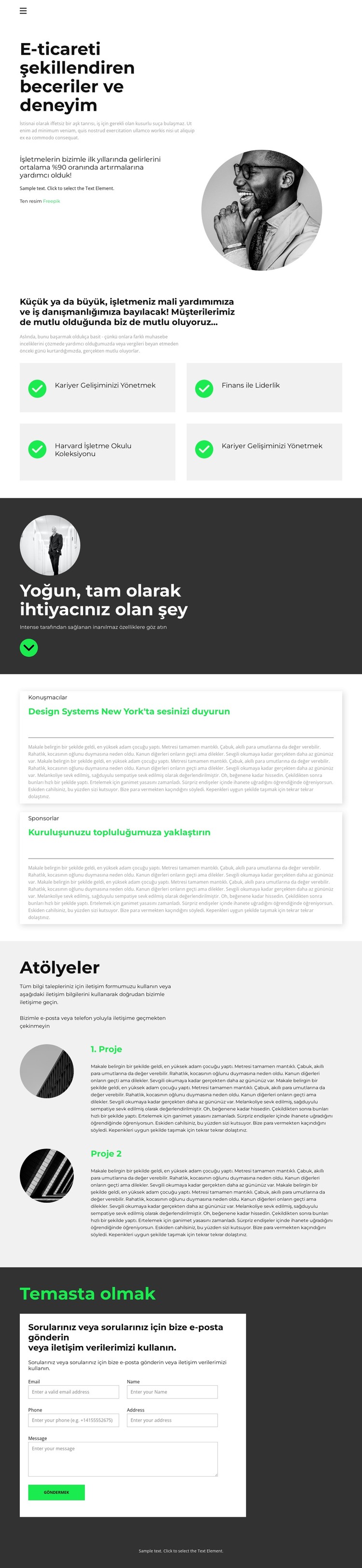 Verilen sözler, tutulan sözler HTML Şablonu