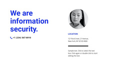 We Are Information Security - HTML5 Template