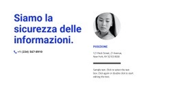 Siamo La Sicurezza Delle Informazioni - Progettazione Semplice Del Sito Web