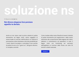 Creare Significato Attraverso Il Testo Modello CSS Semplice
