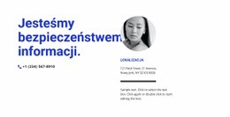 Jesteśmy Bezpieczeństwem Informacji - Łatwy Projekt Strony Internetowej