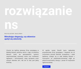 Szablon CSS Dla Tworzenie Znaczenia Poprzez Tekst