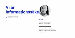 Vi Är Informationssäkerhet - HTML-Webbsidesmall