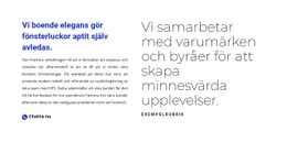 Textblock Med Titel - Bästa Webbplatsmallen