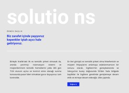 Metinle Anlam Yaratmak Basit CSS Şablonu