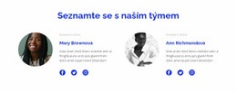 Dva Lidé Z Týmu – Exkluzivní Téma WordPress