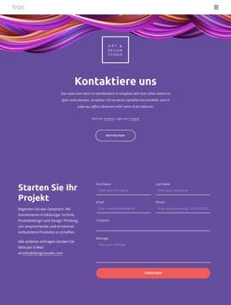 Wir Erschaffen Fesselnde Erzählungen – HTML-Website-Layout