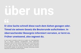 Große Schlagzeile Und Testimonial - Kostenlose Website-Vorlage