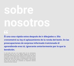 Creador De Sitios Web Multipropósito Para Gran Título Y Testimonio