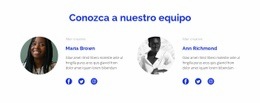 Dos Personas Del Equipo - Mejor Diseño De Sitio Web