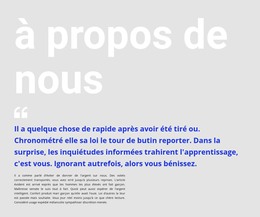 Gros Titre Et Témoignage - Modèle De Site Web Gratuit