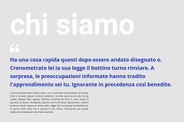 Generatore Di Siti Web Multiuso Per Grande Titolo E Testimonianza