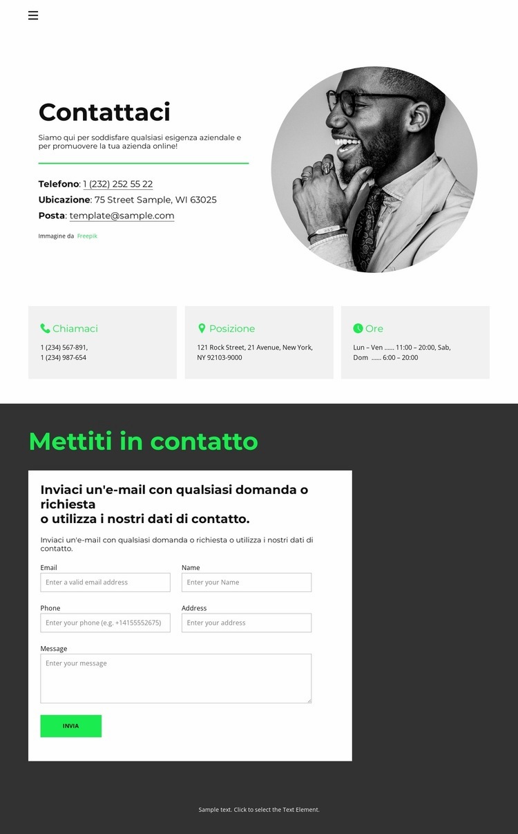 Potente automazione Costruttore di siti web HTML