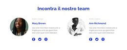 Modello Di Progettazione Per Due Persone Del Team