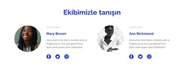 Ekipten Iki Kişi - Özel WordPress Teması