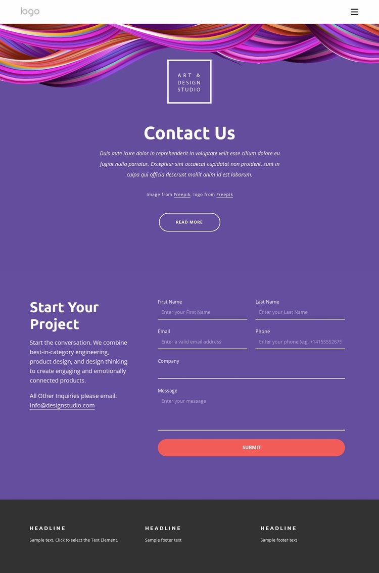 We craft compelling narratives eCommerce Template