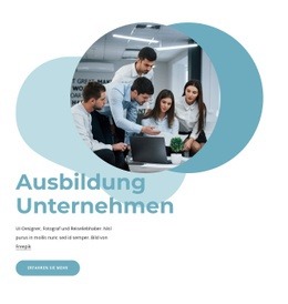 Premium-Website-Design Für Schulungen Und Programme