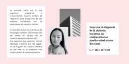 Impresionante Diseño Web Para Dos Fotos Y Textos
