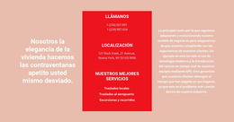 Datos De Contacto Y Texto - Mercado Comunitario Sencillo