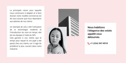 Deux Photos Et Textes - Modèle HTML Gratuit