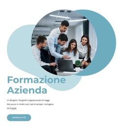 Corsi E Programmi Di Formazione - Modello HTML Gratuito