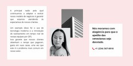 Duas Fotos E Textos - Página De Destino Para Celular