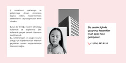 İki Fotoğraf Ve Metin - Web Sitesi Şablonu Ücretsiz Indir