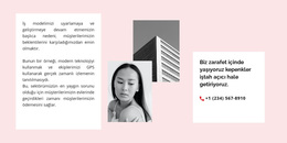 İki Fotoğraf Ve Metin - Işlevsellik WordPress Teması