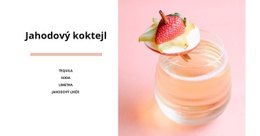Vstup HTML Pro Jahodový Koktejl