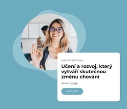 Obsah Vzdělávání A Rozvoje – Šablona Vstupní Stránky