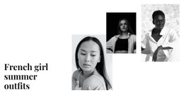 CSS Grid Template Column For Summer Outfit