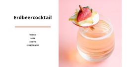 Beste Website Für Erdbeercocktail