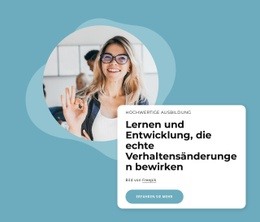 Lern- Und Entwicklungsinhalte - Website-Builder Zur Inspiration