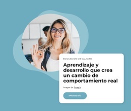 Contenido De Aprendizaje Y Desarrollo. - Free HTML Website Builder