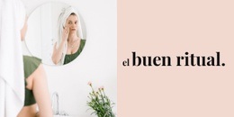 Impresionante Diseño Web Para El Buen Ritual