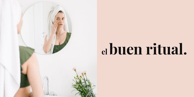 El buen ritual Plantilla HTML